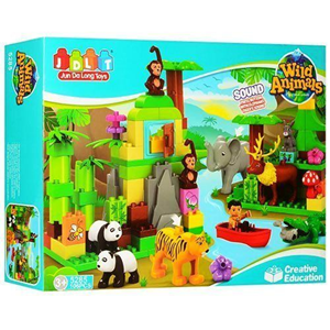 لگو دوپلو حیوانات جنگل 106 قطعه مدل Wild Animals 5285_لگو